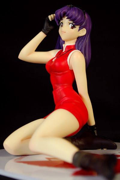 クルシマ】 八分ノ一 葛城ミサト（座像） 完成品